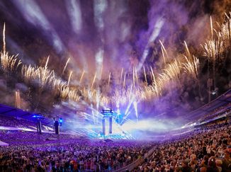 Bild från en konsert på Ullevi.