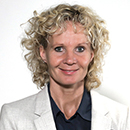 Porträttbild på förvaltningsdirektör Camilla Blomqvist.